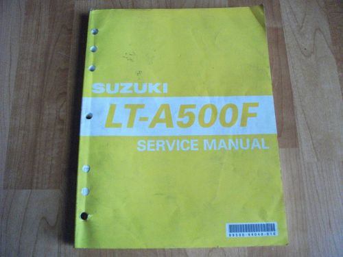 2002 suzuki lt-a500f service manual 99500-44040-01e