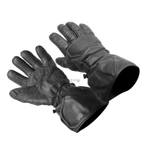 Kimpex ckx totalgrip gloves unisex 2xsmall black leather  primaloft very hot