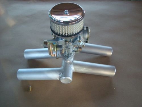 Goldwing gl1000 1100 single vw carburetor conversion manifold kit w/ air filter