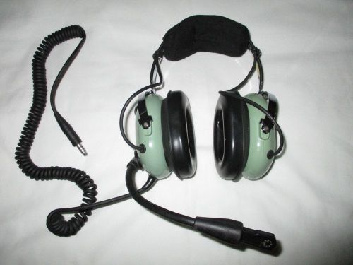 David clark h10-26 civil aviation headset, single plug version of h10-20