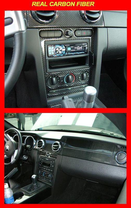 Find Ford Mustang Gt 500 Interior Carbon Aluminum Dash Trim