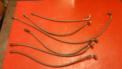 6- -3 brake lines stock car drag mudd buggy selling all 1 money-aeroquip fitting