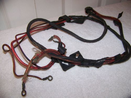Original 1957-58 ford generator wiring harness cloth covered may fit other years
