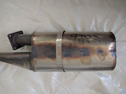 Porsche 911 930 turbo stainless steel exhaust muffler