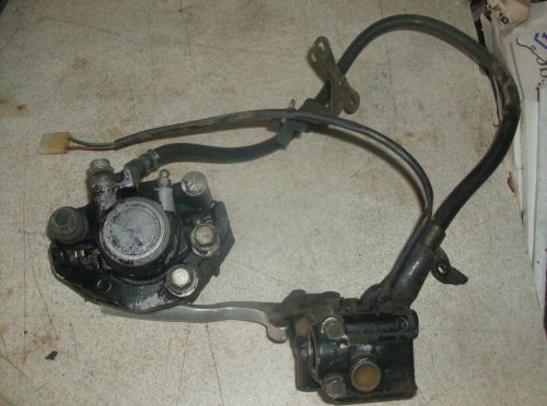 Yamaha ysr50/80 front brake-caliper-hose-master pump-lever