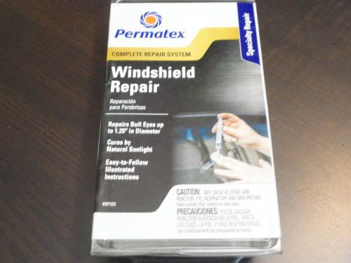Permatex windshield repair