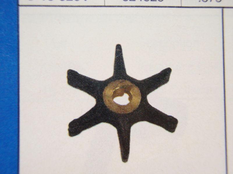 Water pump impeller 18-3001 johnson evinrude omc replaces 434424 outboard parts