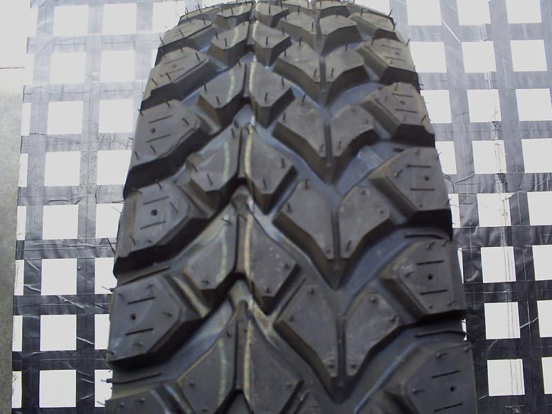 2 new tires 235 85 16 pinnacle grizzly grip mud terrain lt235/85r16" 10 ply m&s