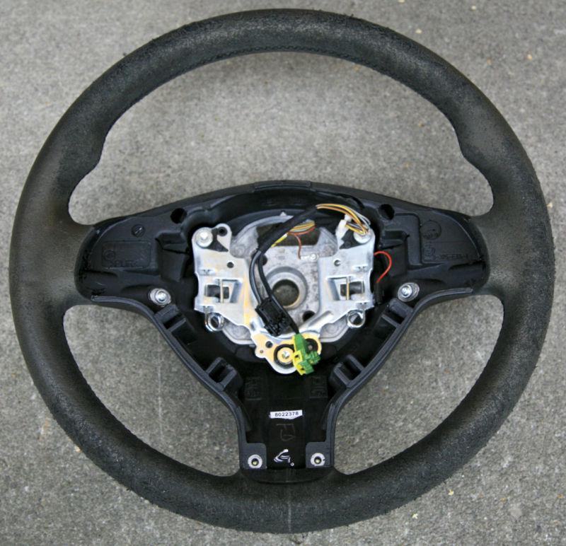 Bmw genuine oem e38 e39 e46 e53 sport alcantara suede steering wheel zhp package