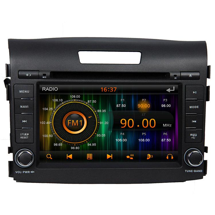 2 din car gps navigation radio rds ipod dvd tv bt stereo for 2012-13 honda cr-v