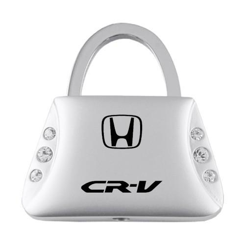 Honda cr-v jeweled purse keychain / key fob engraved in usa genuine