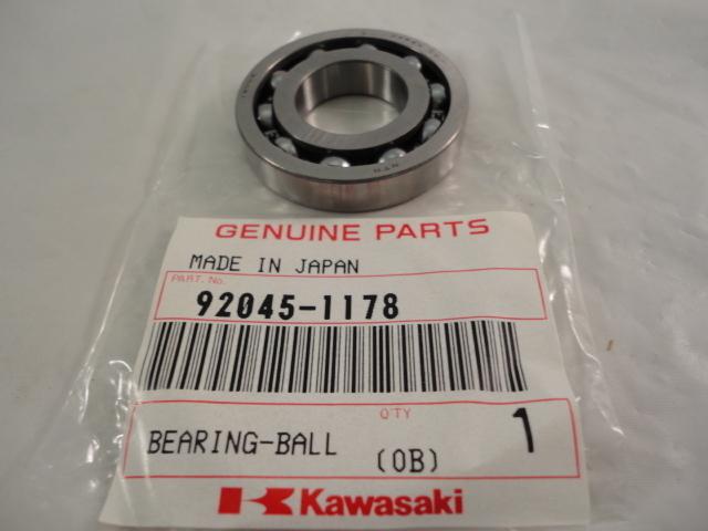 NOS Kawasaki Klf300 Kaf300 Ball Bearing 92045-1170 for sale online