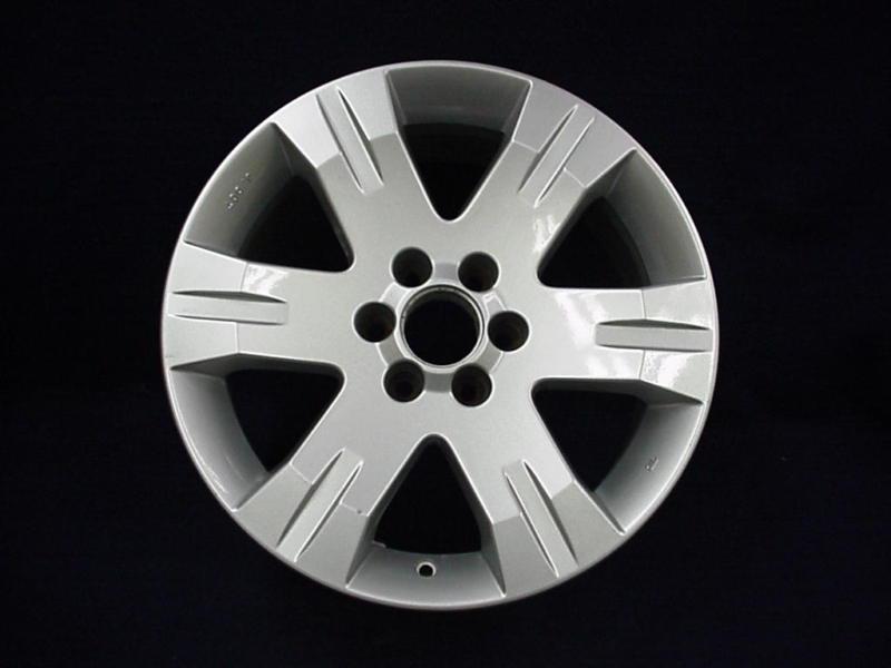 Nissan pathfinder 05-07 17" 6 spoke silver alloy / aluminum wheel - 1