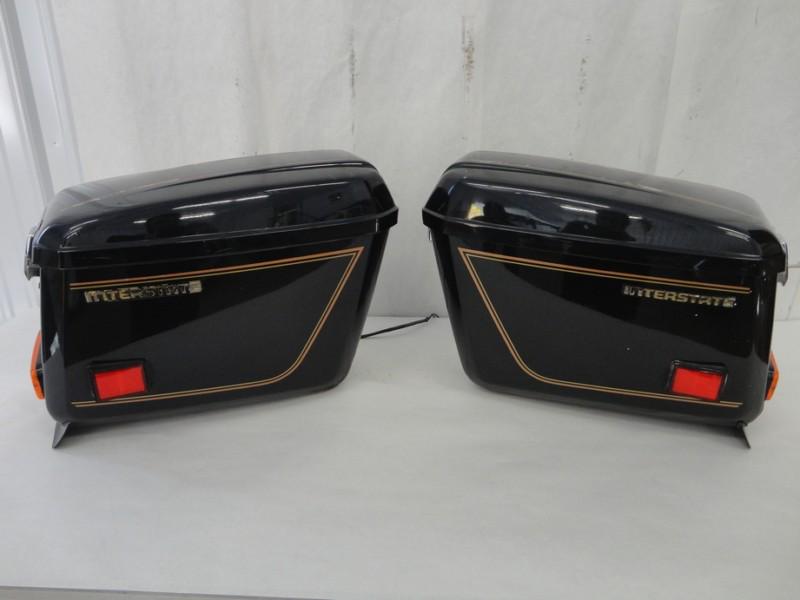 1980-1983 honda goldwing gl1100 interstate left & right side saddlebags 3159