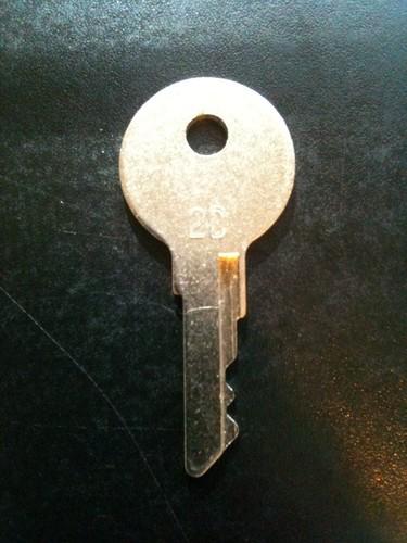 Mercury outboard ignition key "2d"  new factory key!