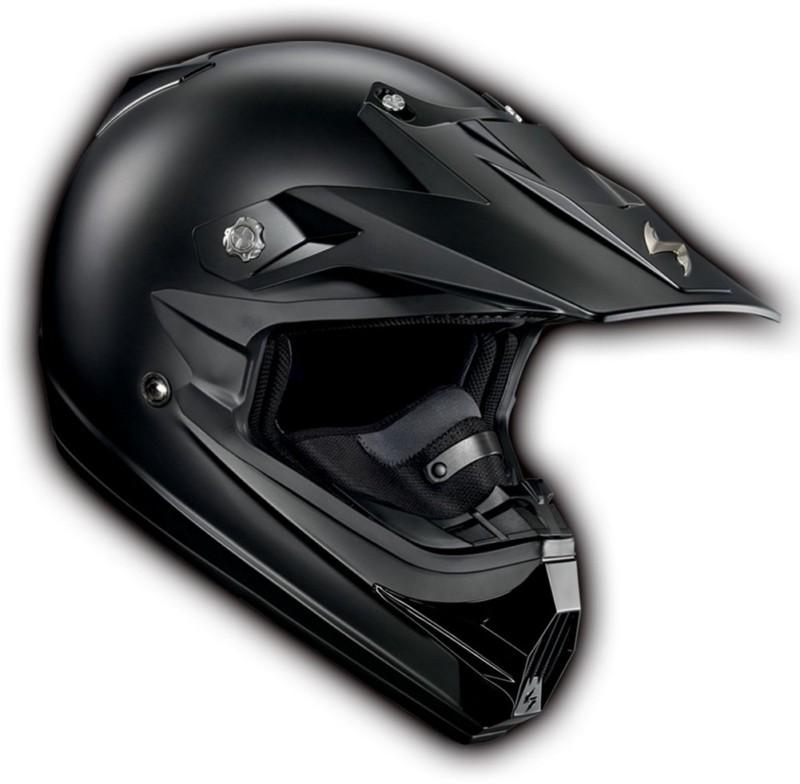 Scorpion vx-24 snowmobile helmet - solid matte black - xs
