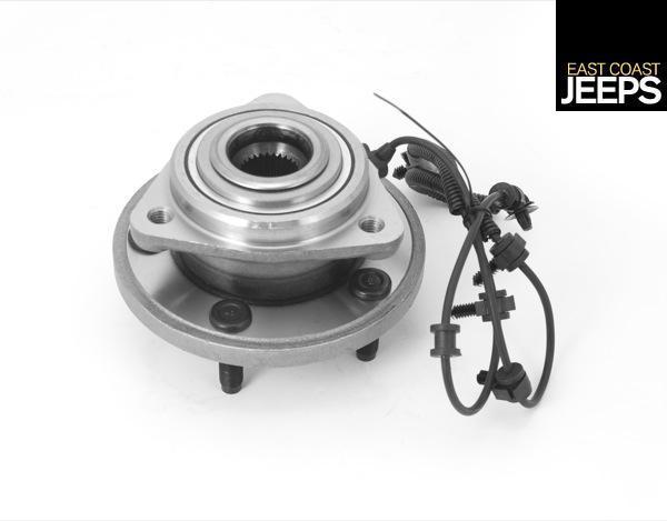 16705.16 omix-ada front wheel hub assembly, 05-10 jeep wk grand cherokees, by