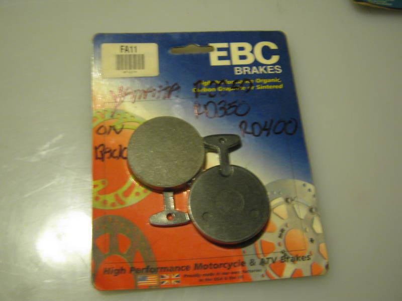 Ebc brake pads fa11 organic yamaha rd250 350 400 xs500 xs2 x650 tx650a tx750