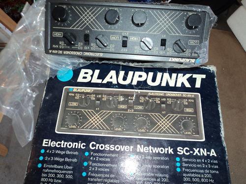 Blaupunkt german made electronic crossover ,last 1