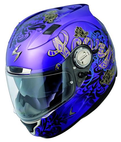 Scorpion exo-1100 preciosa full-face helmet violet