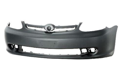 Replace to1000253 - 2003 toyota echo front bumper cover factory oe style