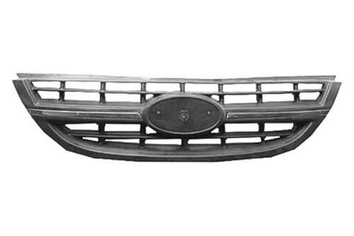 Replace ki1200134 - 2004 fits kia spectra grille brand new car grill oe style