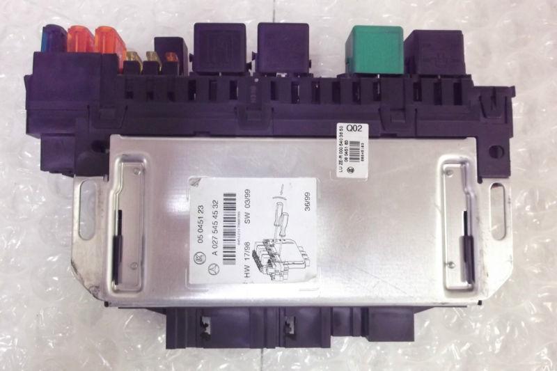 00-06 mercedes-benz s500 s430 cl500 w220 w215 front right sam module 0275454532