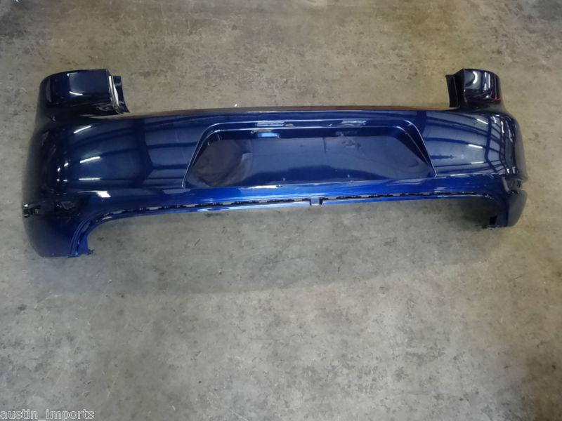 Mk6 vw gti rear bumper cover blue 5k6807421e good condition factory oem #4