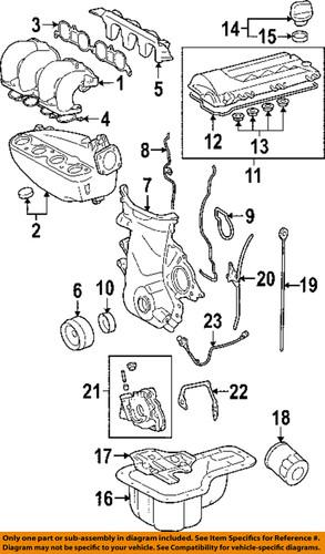 Toyota oem 1711188601 engine parts-intake manifold
