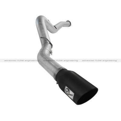 Afe power aluminized 5" dpf back exhaust system 07.5-10 chevy & gmc 6.6l diesel