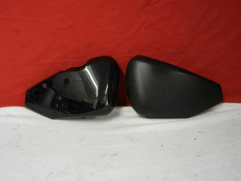 2004-2014 harley davidson sportster xl used side covers - need to be painted
