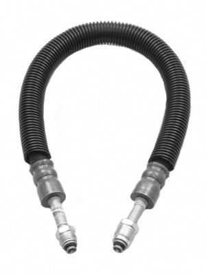 Omega 1229 steering pressure hose-pressure line assembly