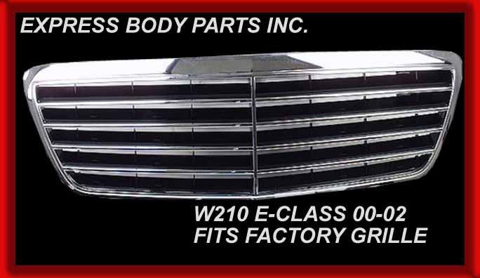 Fits factory 2000 2001 2002 e-class w210 e320 e430 e55 grille new 2108800583