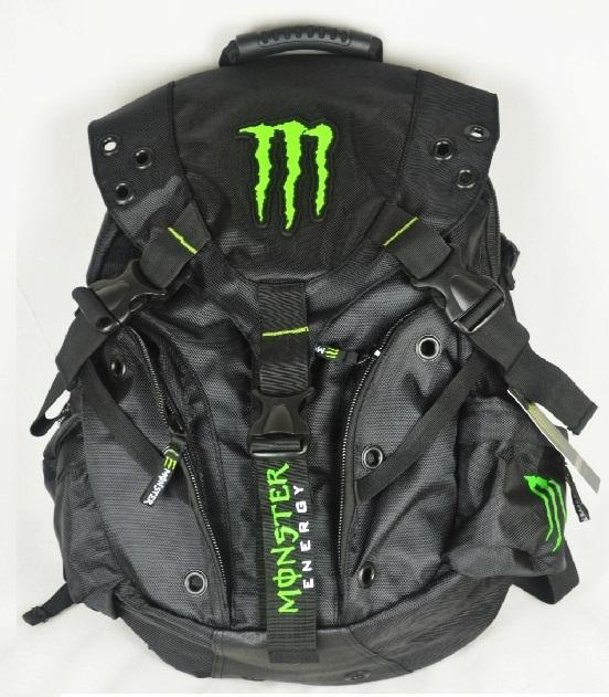 Monster energy new model motorcycle atv utc backpack helmetbag laptop organizer