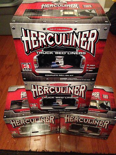 Herculiner black case - 4 kits bulk hcl1b8 free shipping