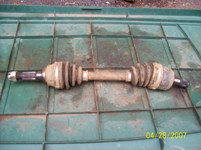 1997 kawasaki prairie 400 4wd front left axle