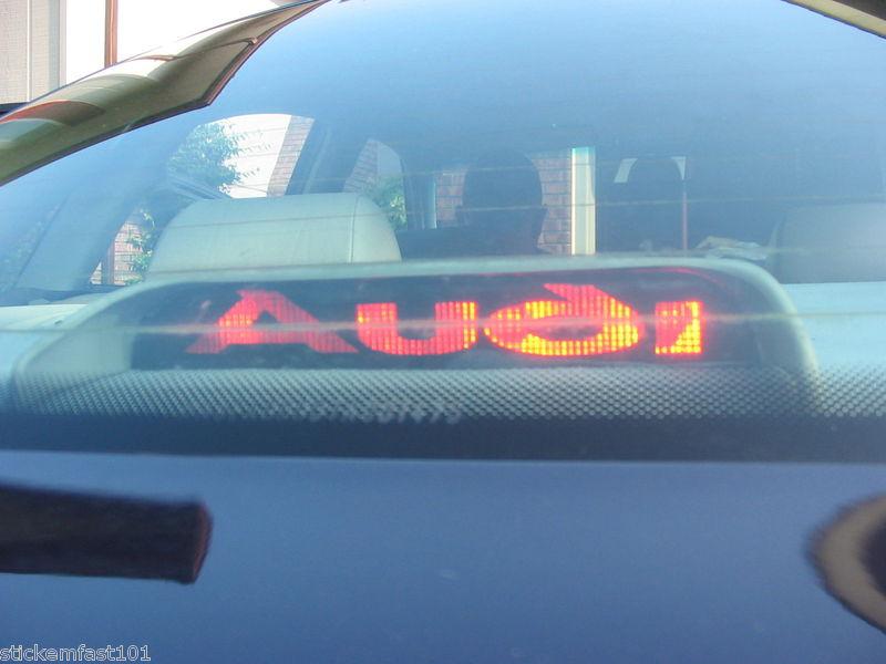 Audi a6 sedan c4 3rd brake light decal overlay 94 95 96 97 quattro