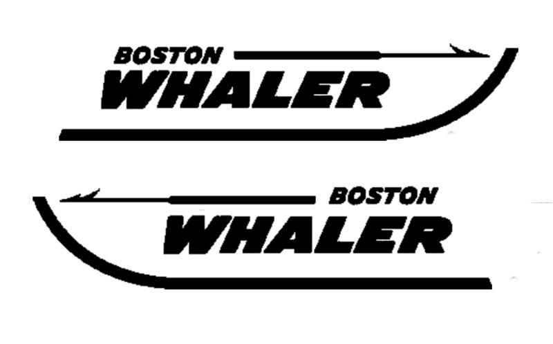 Boston whaler decal 24'' wide (1 set)