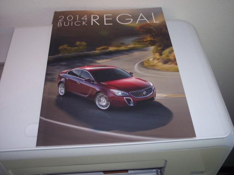 2014 buick regal dealer sales brochure 