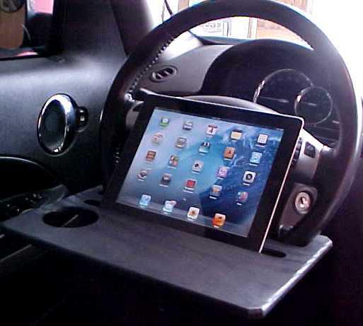 Car  iphone / ipad stand / laptop desk / steering wheel table
