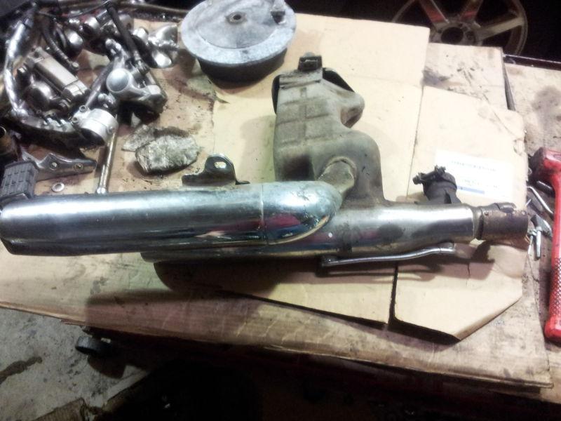 1985 yamaha virago xv 1000 exhaust muffler  ric5