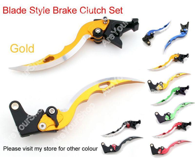 Racing blade brake clutch levers buell xb12 xb9 ulysses xb12xt xb12x gold