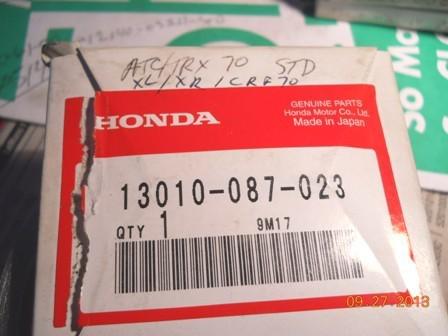 Honda  atc 70 trx/xl/xr/crf std ring set  