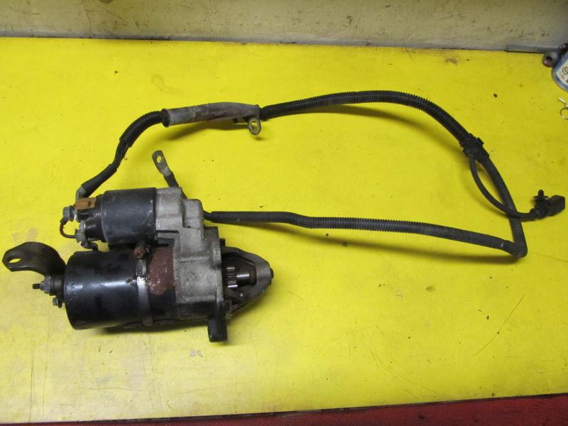 02 vw passat 1.8t  starter with wiring harness
