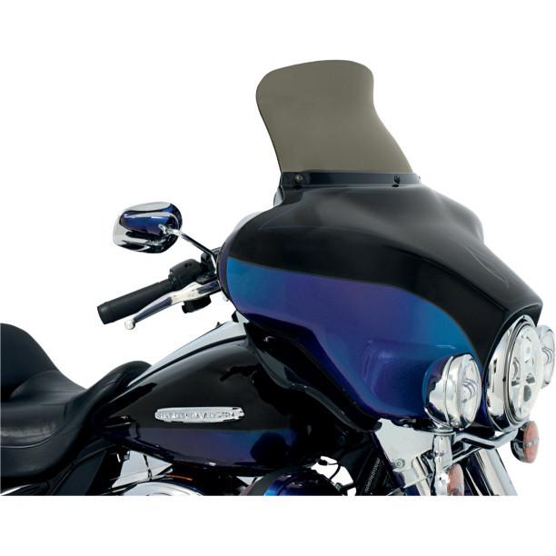 Memphis shades 9" smoke spoiler windshield for 1996-2013 harley touring