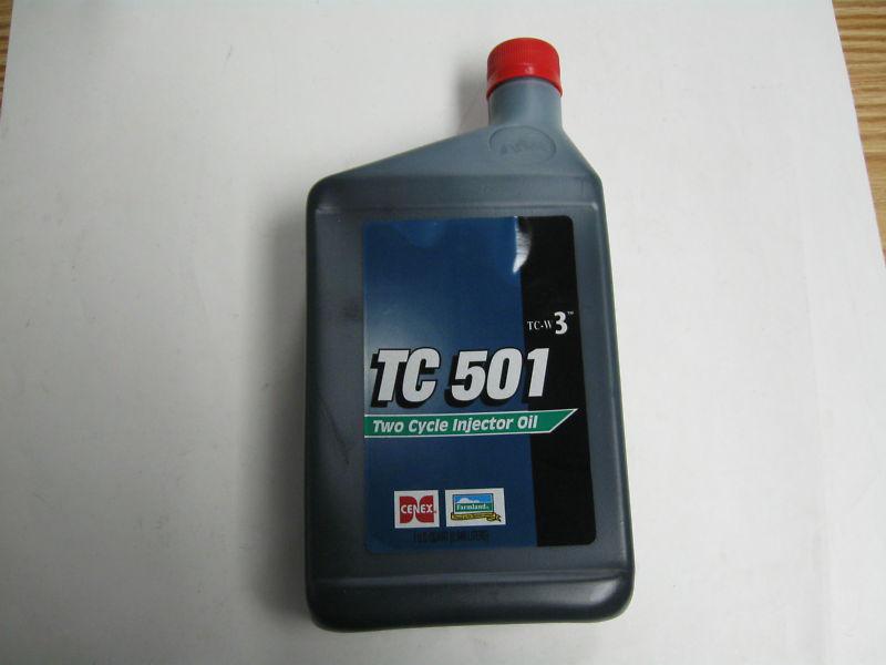 Tc 501 two cycle injector motor oil tc-w3, 1 quart