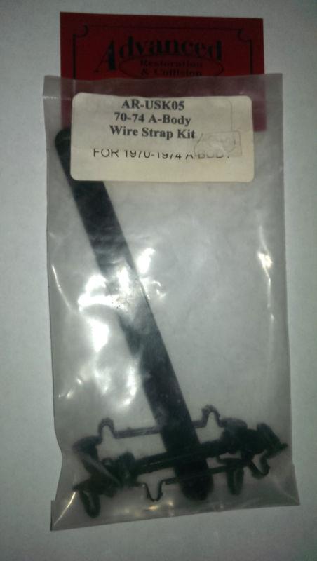 Mopar 1970-74 a wire strap kit 70 71 72 73 74 dart demon duster scamp valliant