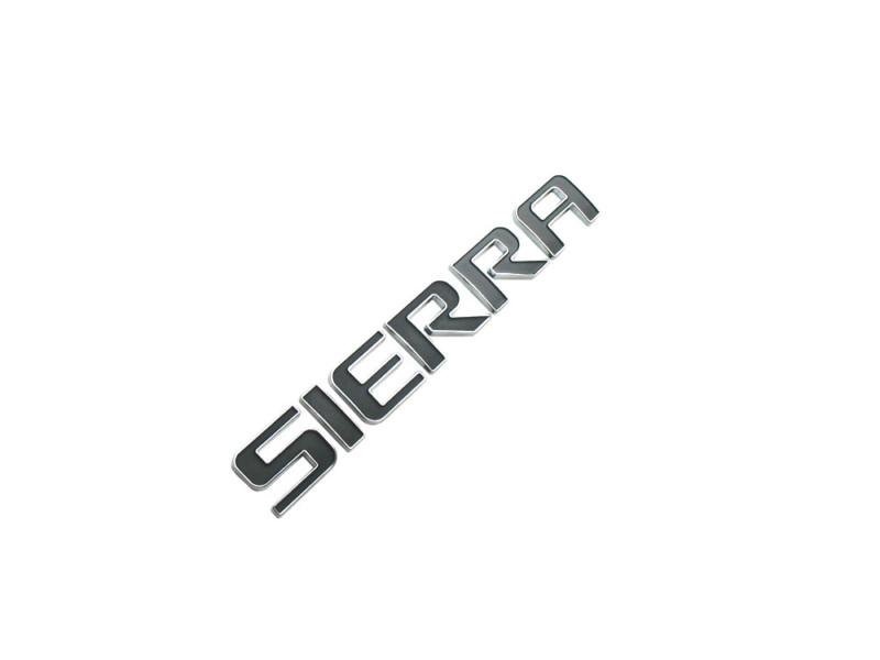 New emblem sierra for cars trucks sierra badge emblem decal chrome letter