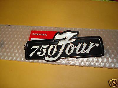 Honda cb750 cb 750 cb750k  1973-76 side cover emblem oem