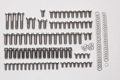 Summit racing engine bolts stainless polished hex head summit logo bbc kit